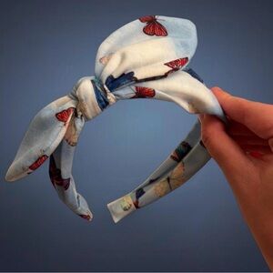 Claire’s Butterfly Print Headband with bow